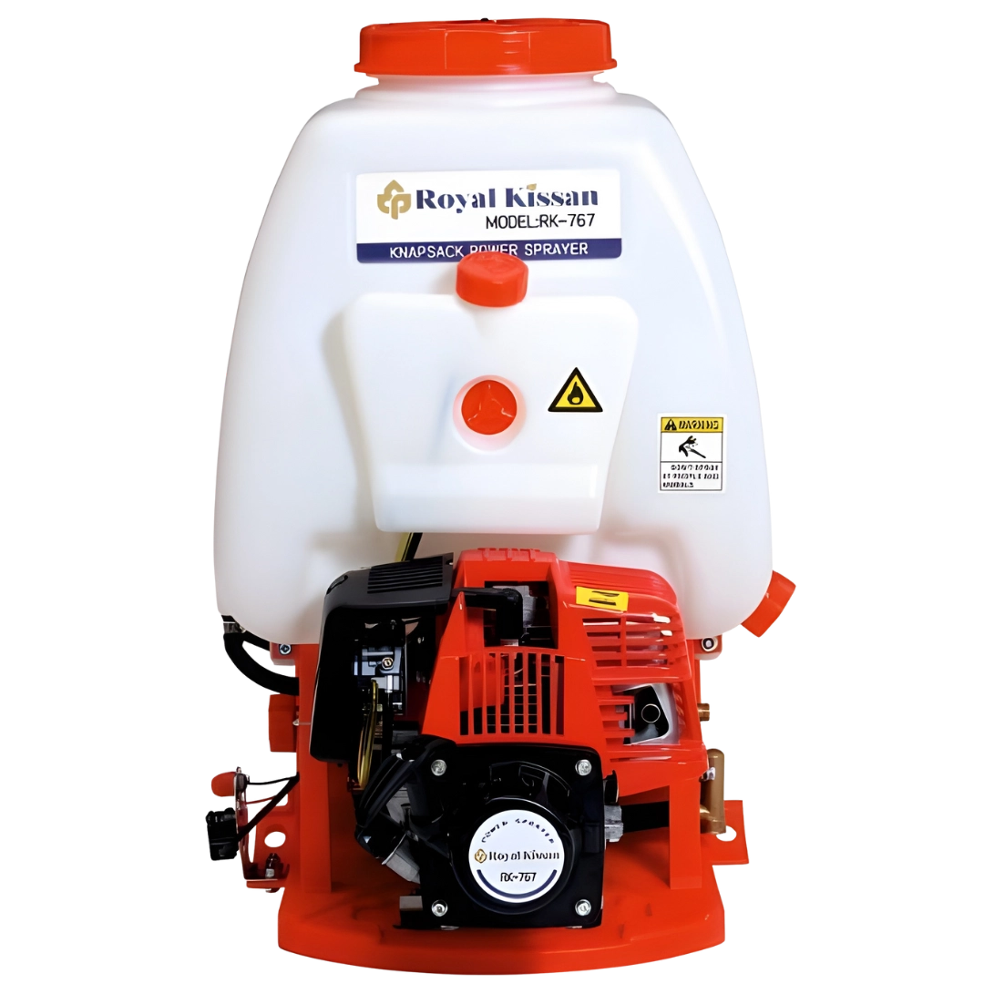 Knapsack Sprayer 1.0 HP | RK-KSA-767/139F | 4-Stroke Engine | 20–25L Dual Tank | Aluminium Head