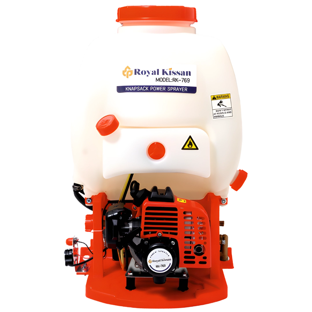 1.2 HP Knapsack Sprayer | RK-KSA-769 | 2-Stroke Engine | 15L Tank Capacity | Aluminium Head