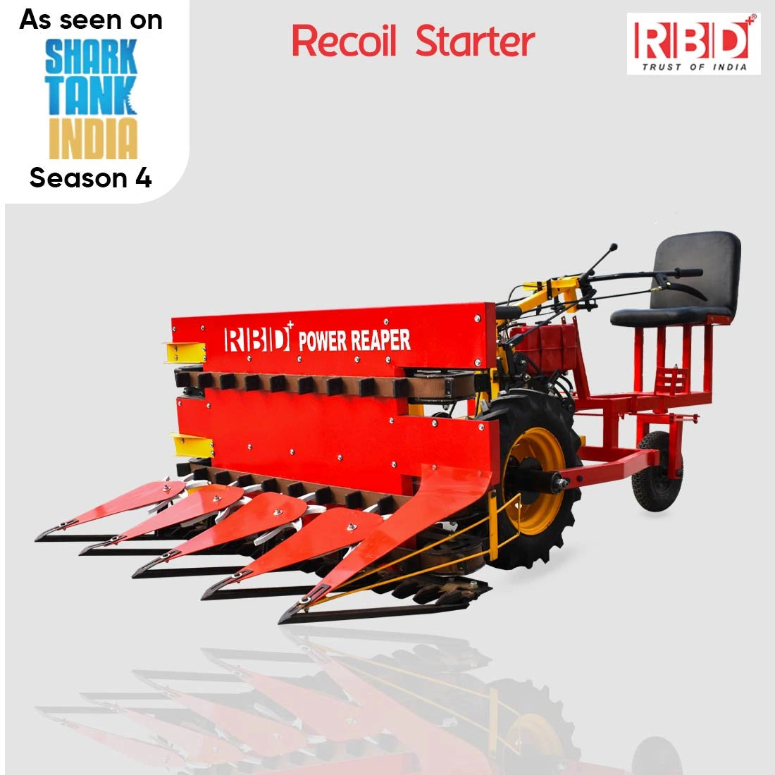 RBD Power Reaper 5HP with Seat