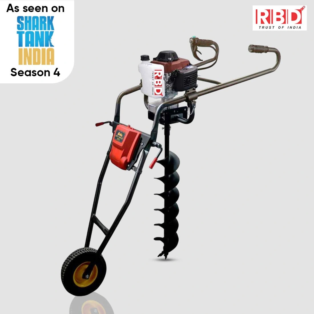 RBD 72cc Trolley Earth Auger