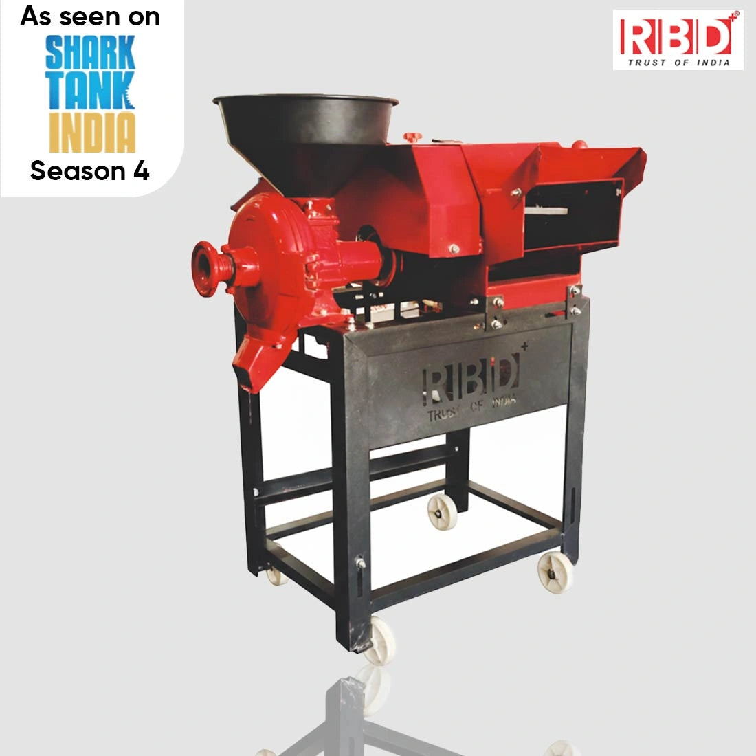RBD Chaff Cutter with Aata Chakki Without Motor