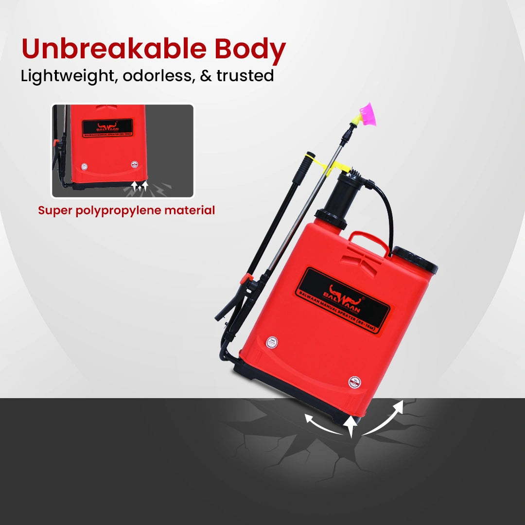 Balwaan BS-16M Manual Sprayer (16 Liters)