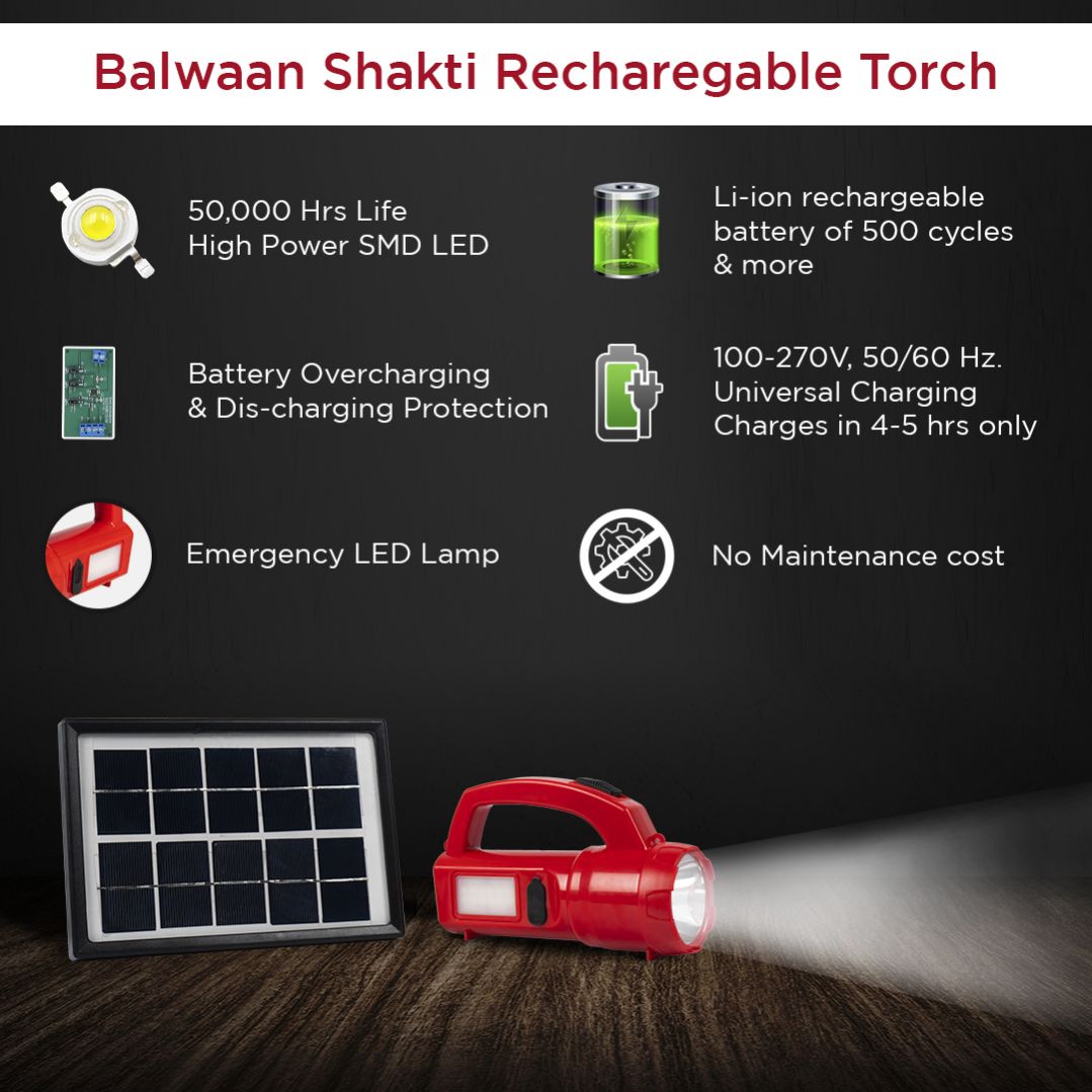 Balwaan Shakti Jugnoo Torch (BSJ-3W24)