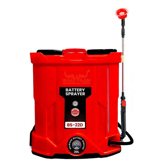 Battery sprayer for paddy and vegetable spraying in India