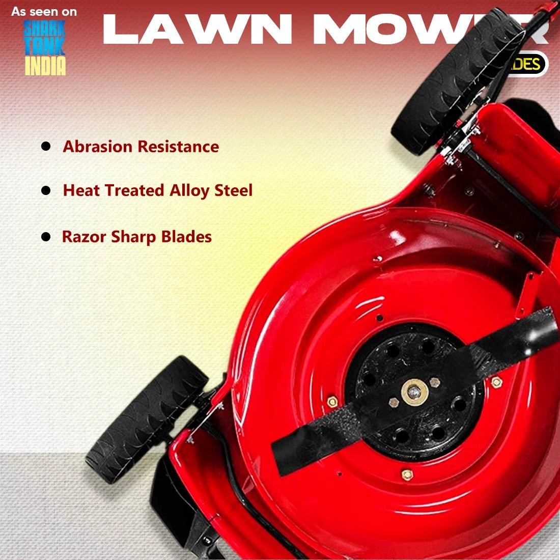 RBD 18-Inch Petrol Lawn Mower with 6HP 4-Stroke Engine - supplier gallery image 5