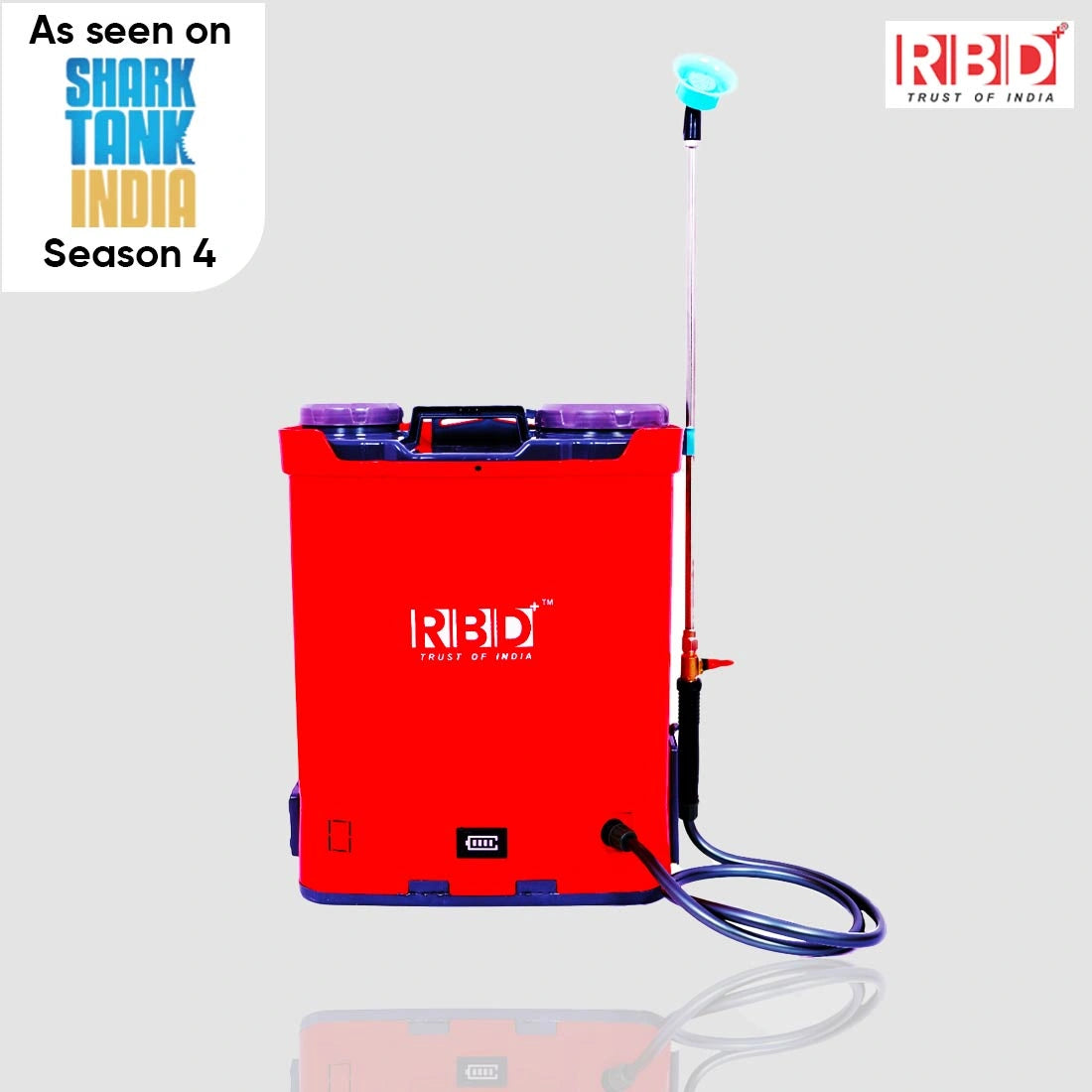 RBD 18L Backpack Battery Sprayer 12V 8Ah