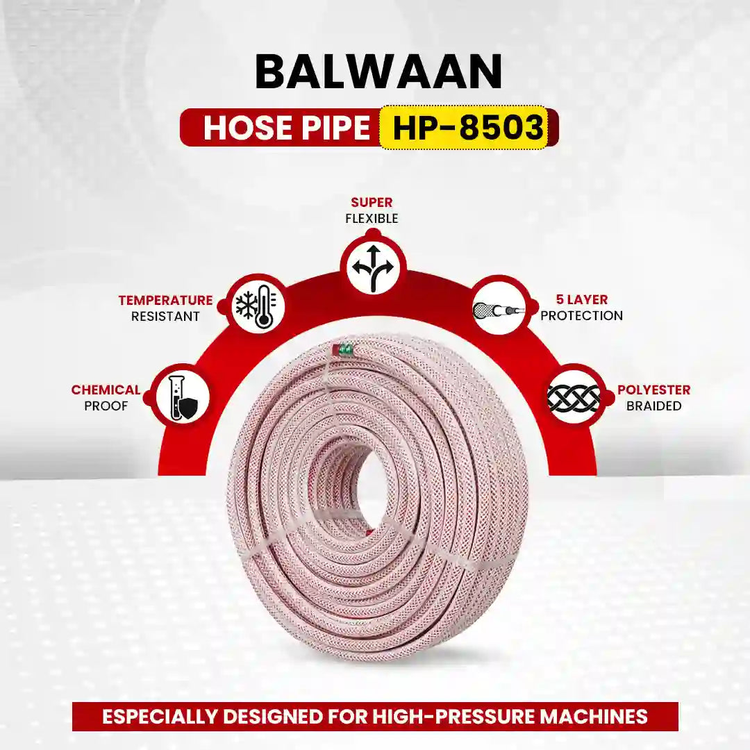 Balwaan Hose Pipe 8.5MM 30 Mtr HP-8503 - supplier gallery image 2