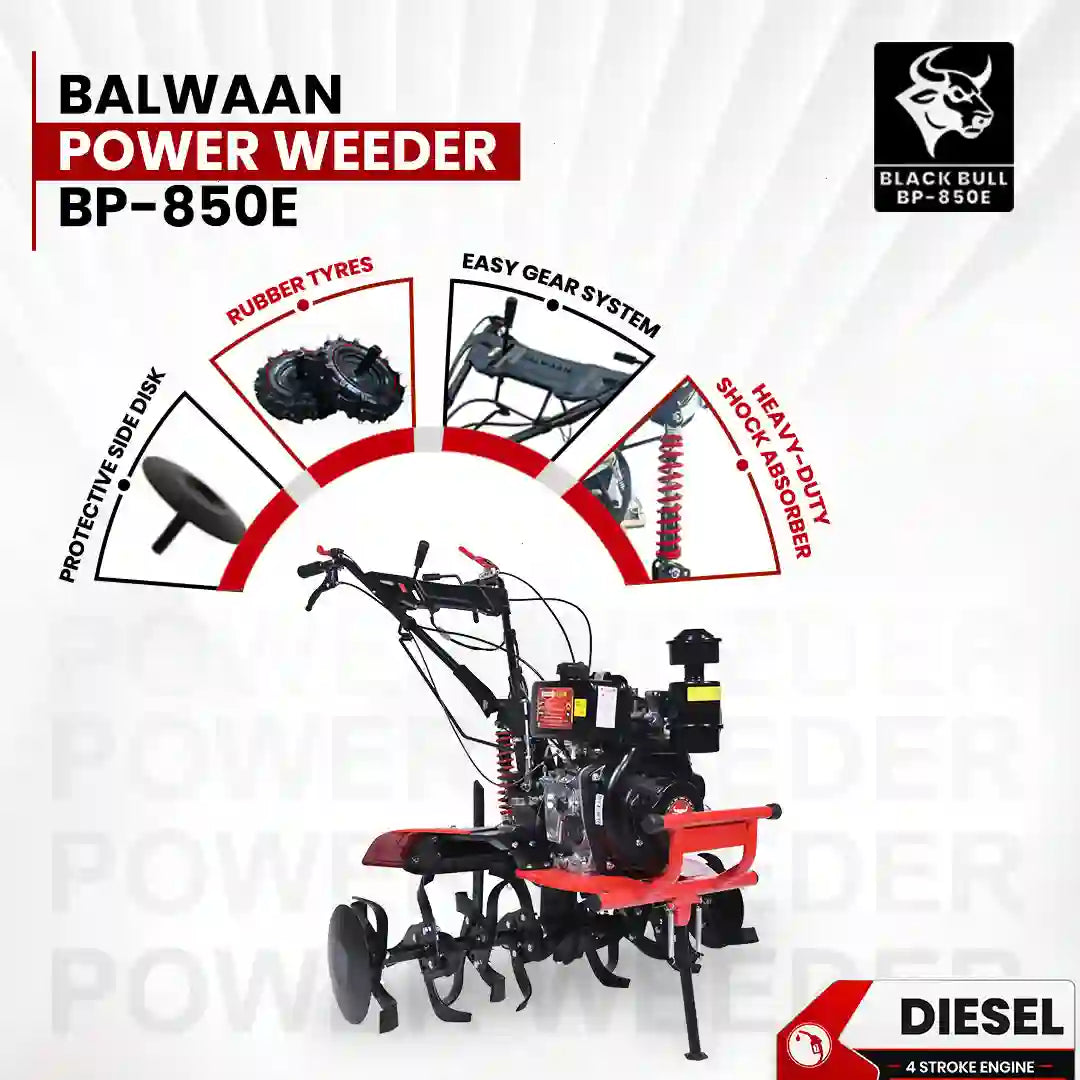 Balwaan Black Bull Power Weeder | BP-850E