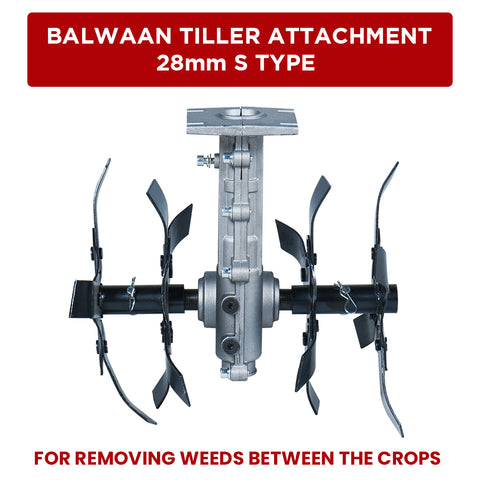Balwaan BTA-28 S-Type Tiller Attachment - supplier gallery image 2