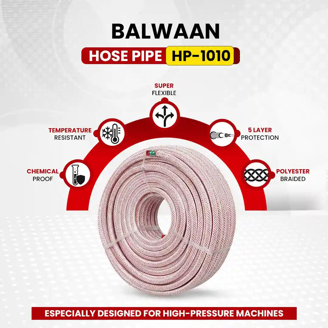 Balwaan Hose Pipe 10MM 100 Mtr HP-1010 - supplier gallery image 2