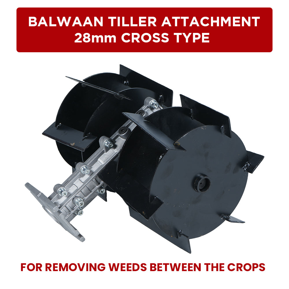 Balwaan BTA-28 Cross Type Tiller Attachment - supplier gallery image 3