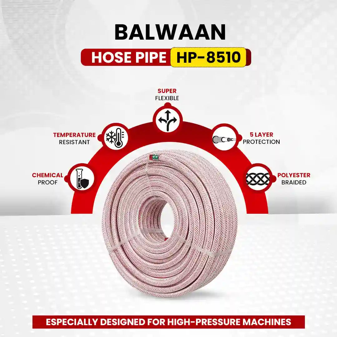 Balwaan Hose Pipe 8.5MM 100 Mtr HP-8510 - supplier gallery image 2