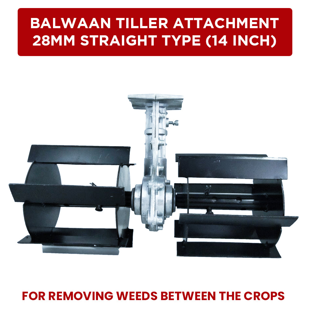 Balwaan BTA-28 Straight Type Tiller Attachment - supplier gallery image 2