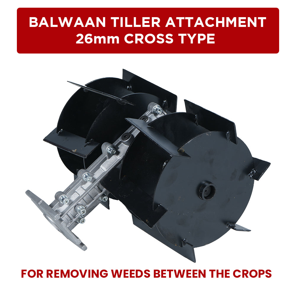 Balwaan BTA-26 Cross Type Tiller Attachment - supplier gallery image 2
