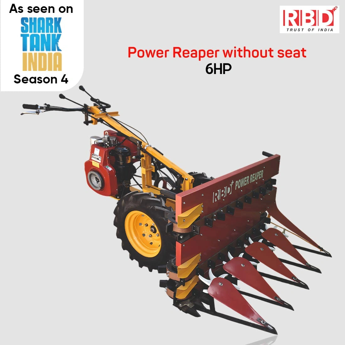 RBD Self-Propelled Power Reaper 6HP