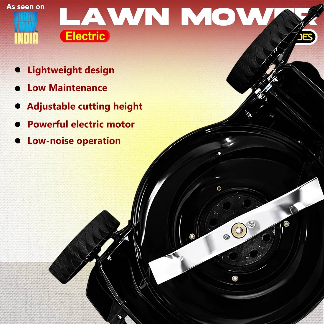 RBD 18-Inch 1800W Electric Lawn Mower - supplier gallery image 4