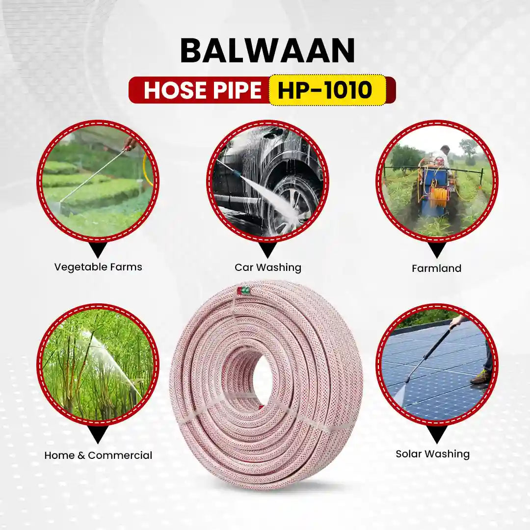 Balwaan Hose Pipe 10MM 100 Mtr HP-1010 - supplier gallery image 4