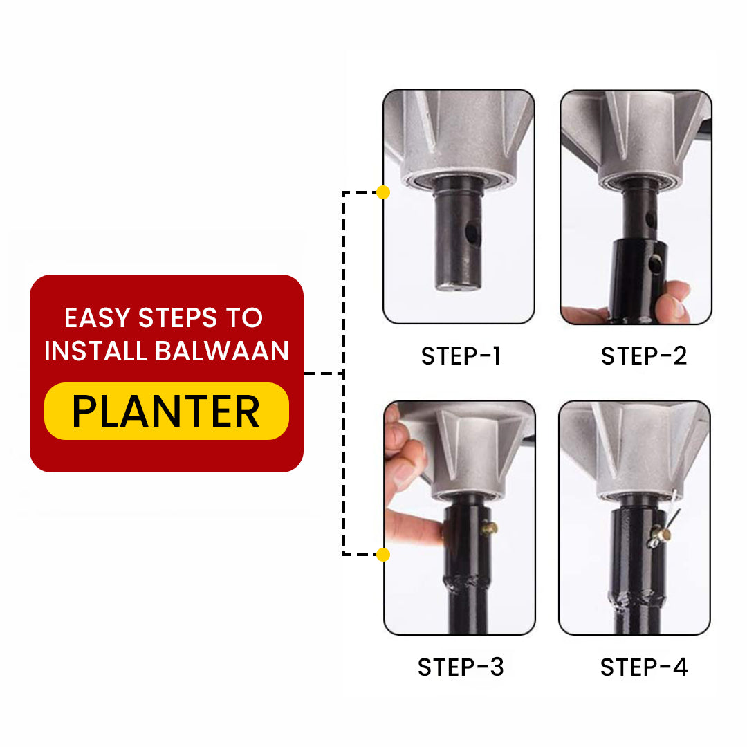 Balwaan 4 Inch Planter Double Spiral Auger Bit PT-4D - supplier gallery image 4