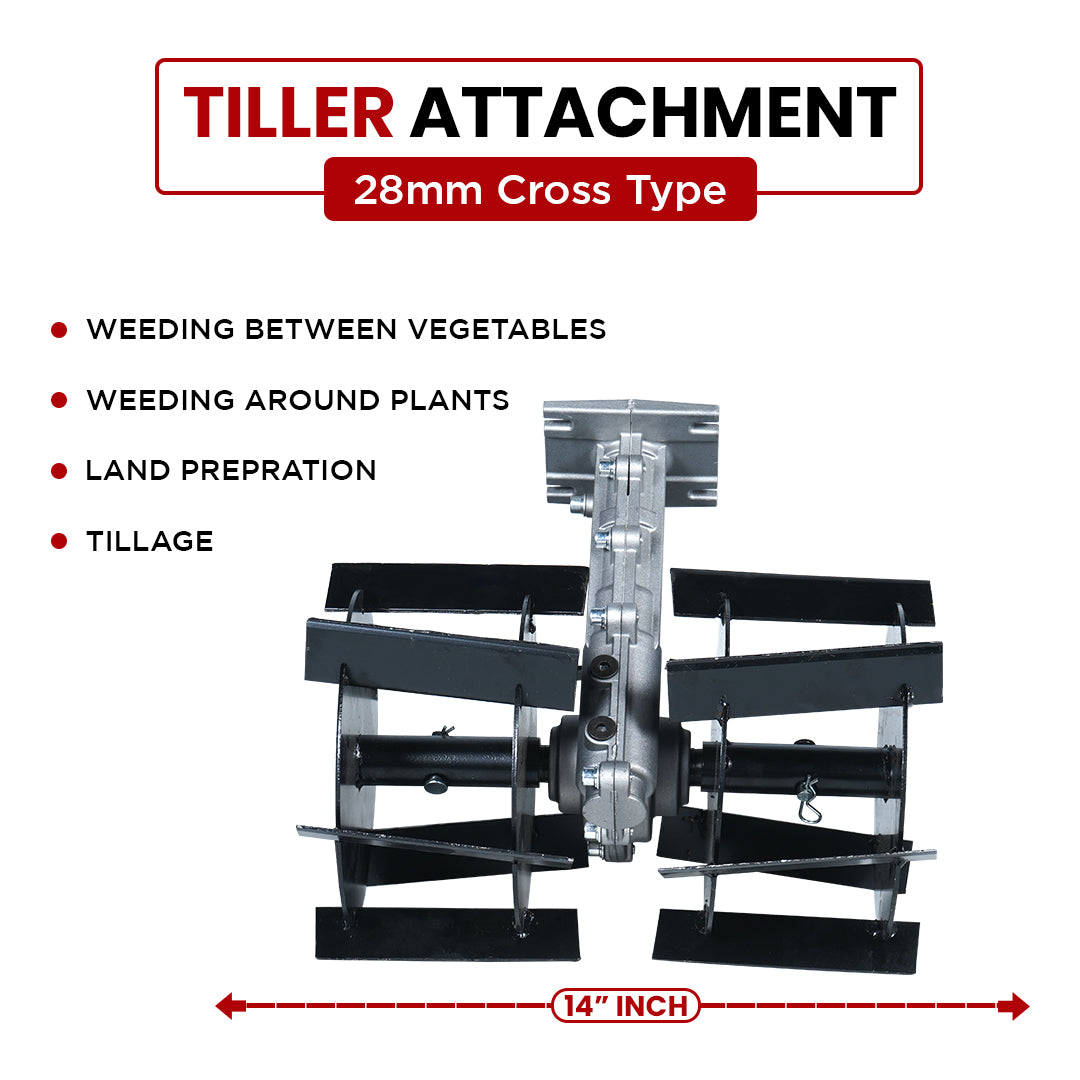Balwaan BTA-28 Cross Type Tiller Attachment - supplier gallery image 4