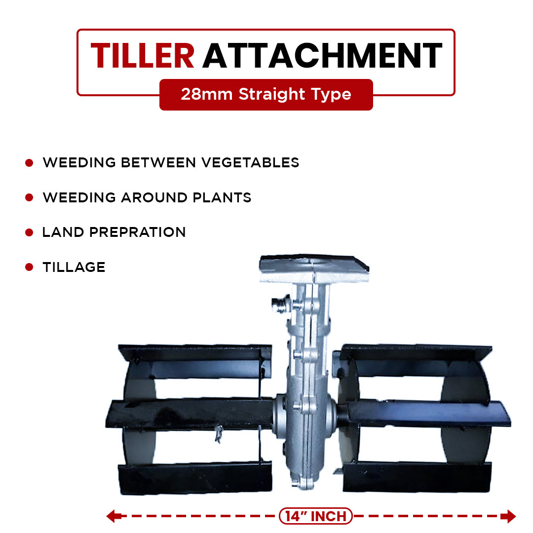 Balwaan BTA-28 Straight Type Tiller Attachment - supplier gallery image 4