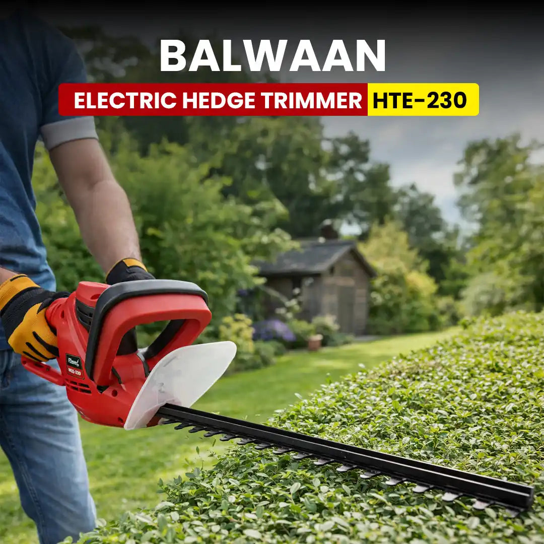 Balwaan Electric Hedge Trimmer HTE-230 | 700W Garden Hedge & Shrub Trimming Machine