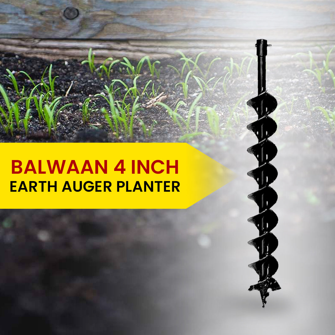 Balwaan 4 Inch Planter Double Spiral Auger Bit PT-4D - supplier gallery image 5