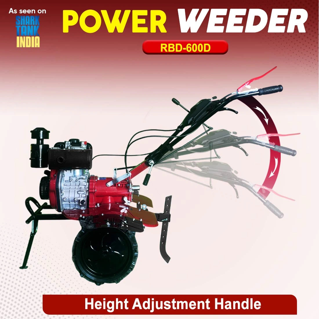 RBD 6HP Power Weeder Diesel - supplier gallery image 5