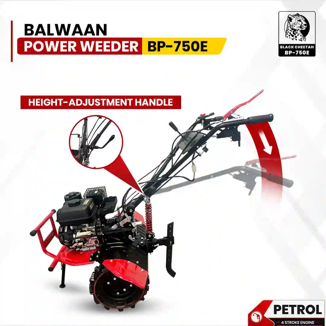 Balwaan Black Cheetah Power Weeder | BP-750E