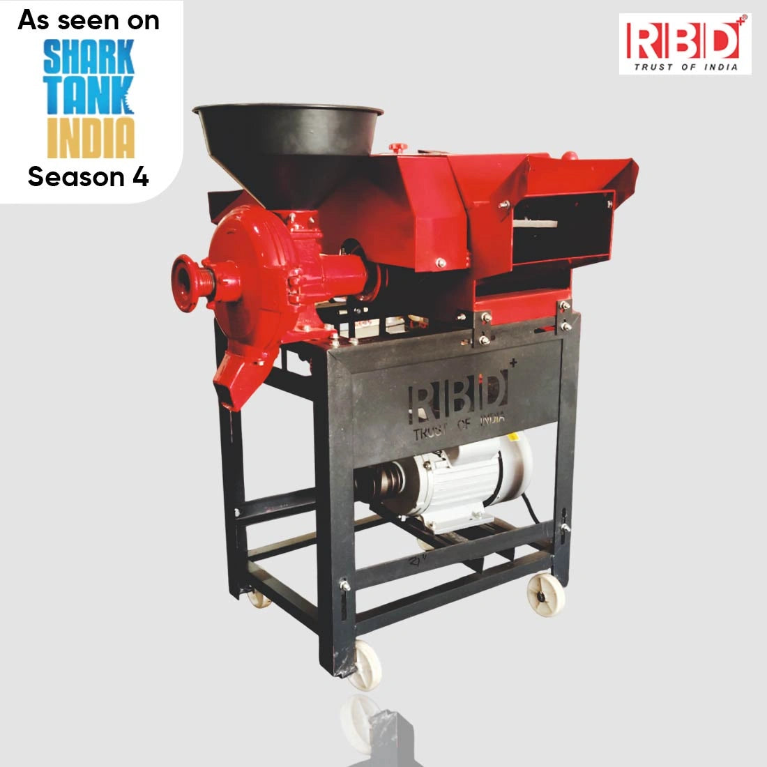 RBD Chaff Cutter with Aata Chakki 3HP