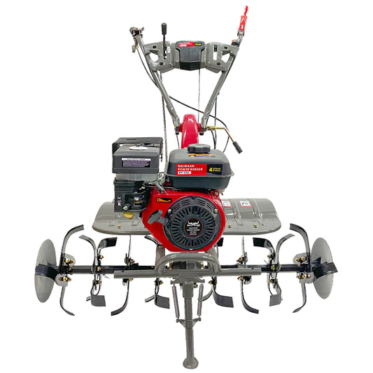 7HP Power Weeder BP-650 | 212cc Multi Attachment Weeding Machine | Perfect for all types of Soil Preparation