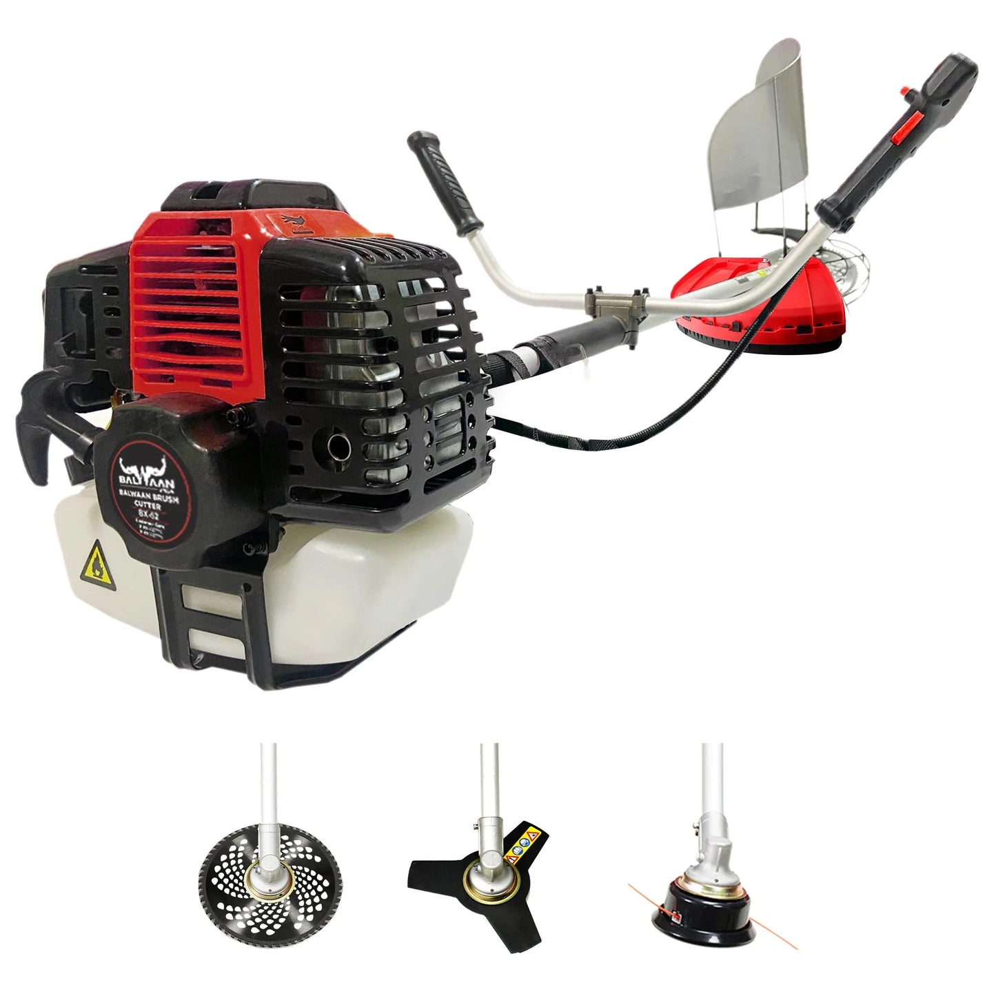 Balwaan BX-52 2 Stroke 52cc Side Pack Brush Cutter