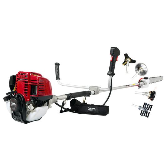 Balwaan BX-35 Brush cutter with Chainsaw & Tiller Attachment
