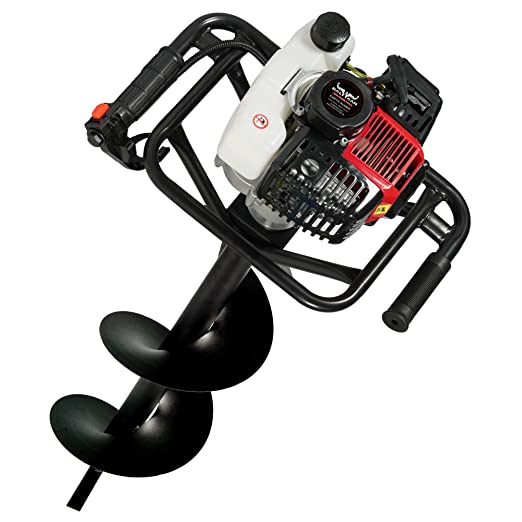 Balwaan 52cc Earth Auger with 8 Inch Planter| BE-52 (8 Inch)