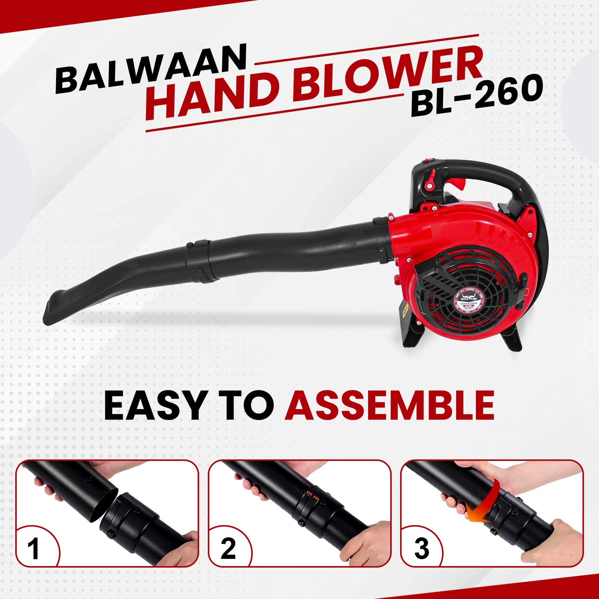 Balwaan BL-260 Portable Hand Blower