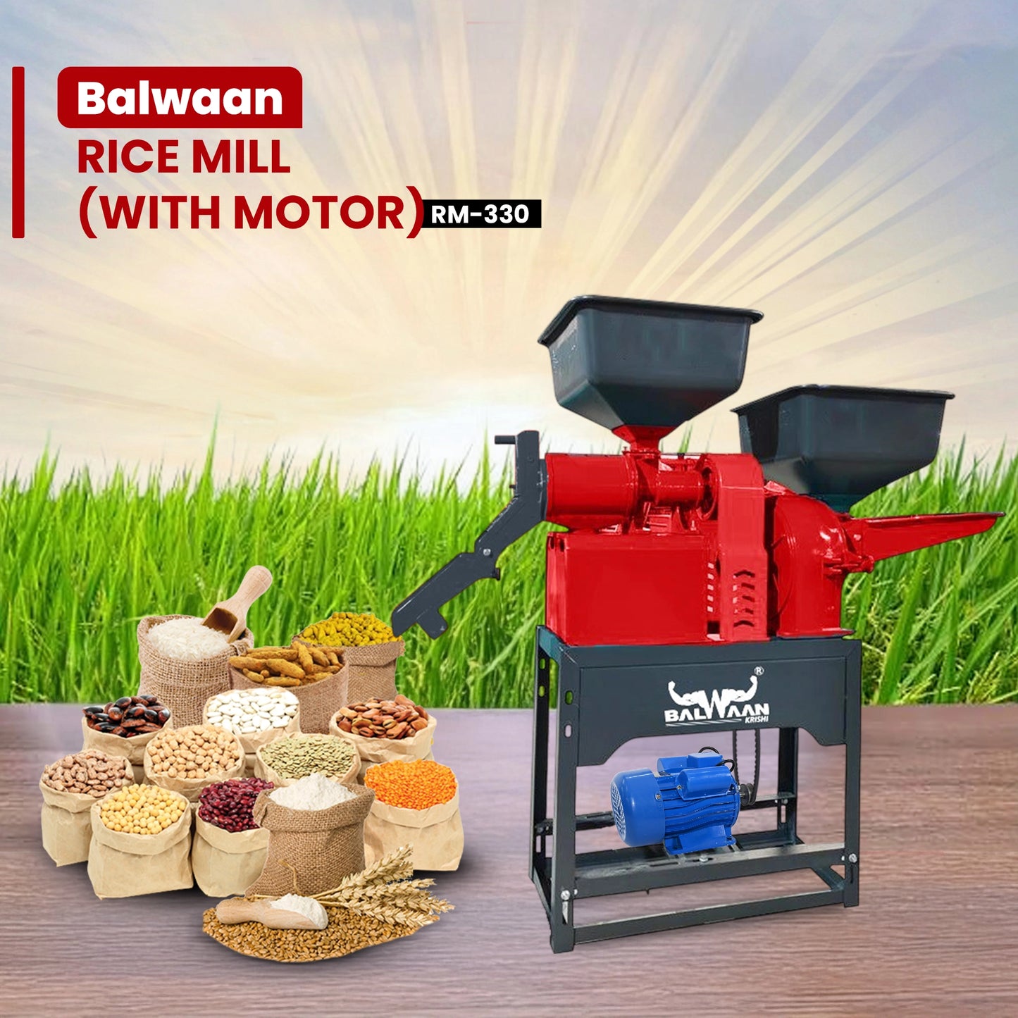 Balwaan Rice Mill Combine (RM-330)