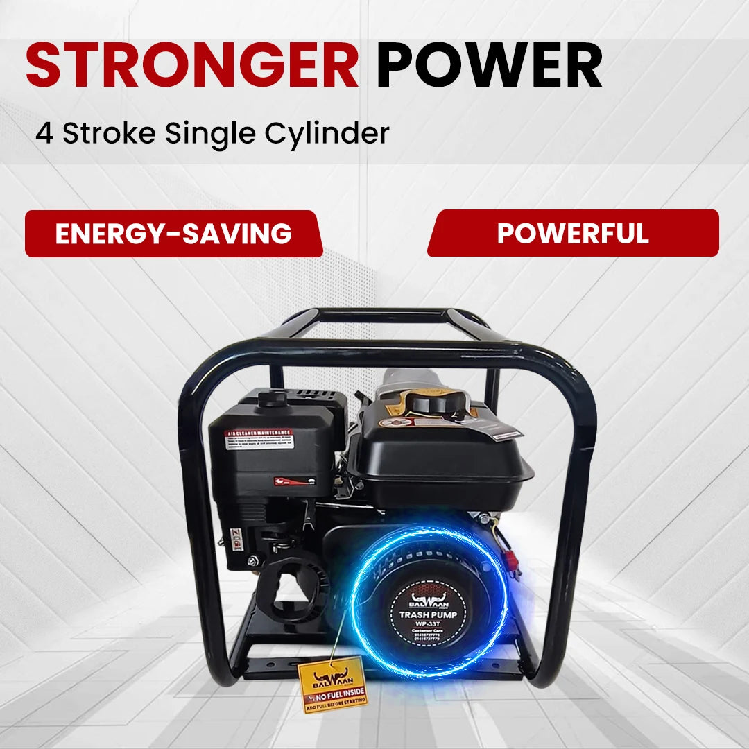 Balwaan 3x3 Inch Trash Pump| WP-33T