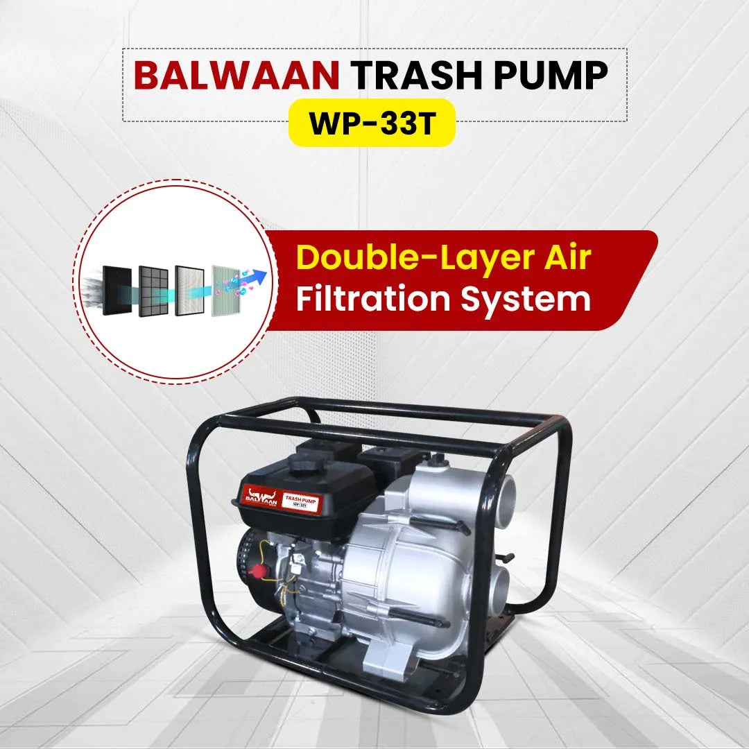 Balwaan 3x3 Inch Trash Pump| WP-33T