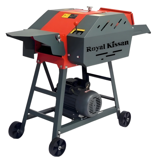 3HP Chaff Cutter Manufacturer in India | RK-CC-2.0 | Subsidy Approved | 5-Blade Manganese 65 Grade