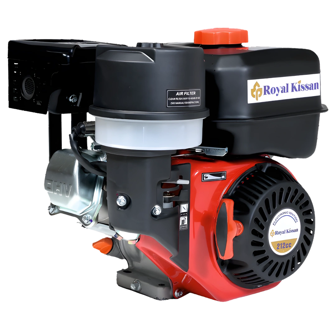 5.2 HP 212CC 4-Stroke Shaft Engine with Oil Bath Filtration | RK-EP-ST | Royal Kissan Agro