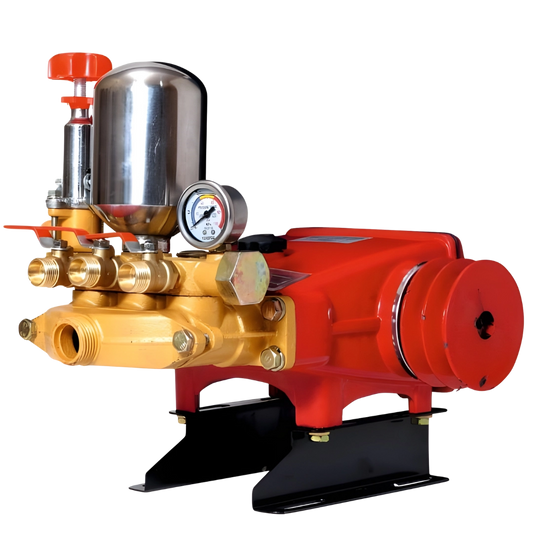 RK-HTP-50A Heavy-Duty HTP Sprayer | 5–6.5 HP Compatible | 66 L/min | 3-Piston Pump