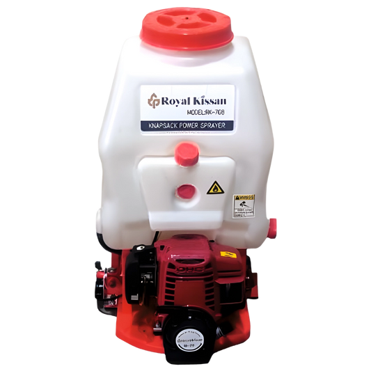 1.2 HP Knapsack Sprayer | RK-KSA-708/350 | 4-Stroke Engine | 20L Tank Capacity | Aluminium Head