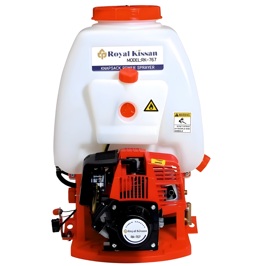 1.0 HP Knapsack Sprayer | RK-KSC-767/139F | 4-Stroke Engine | 20–25L Tank | Copper Head Technology