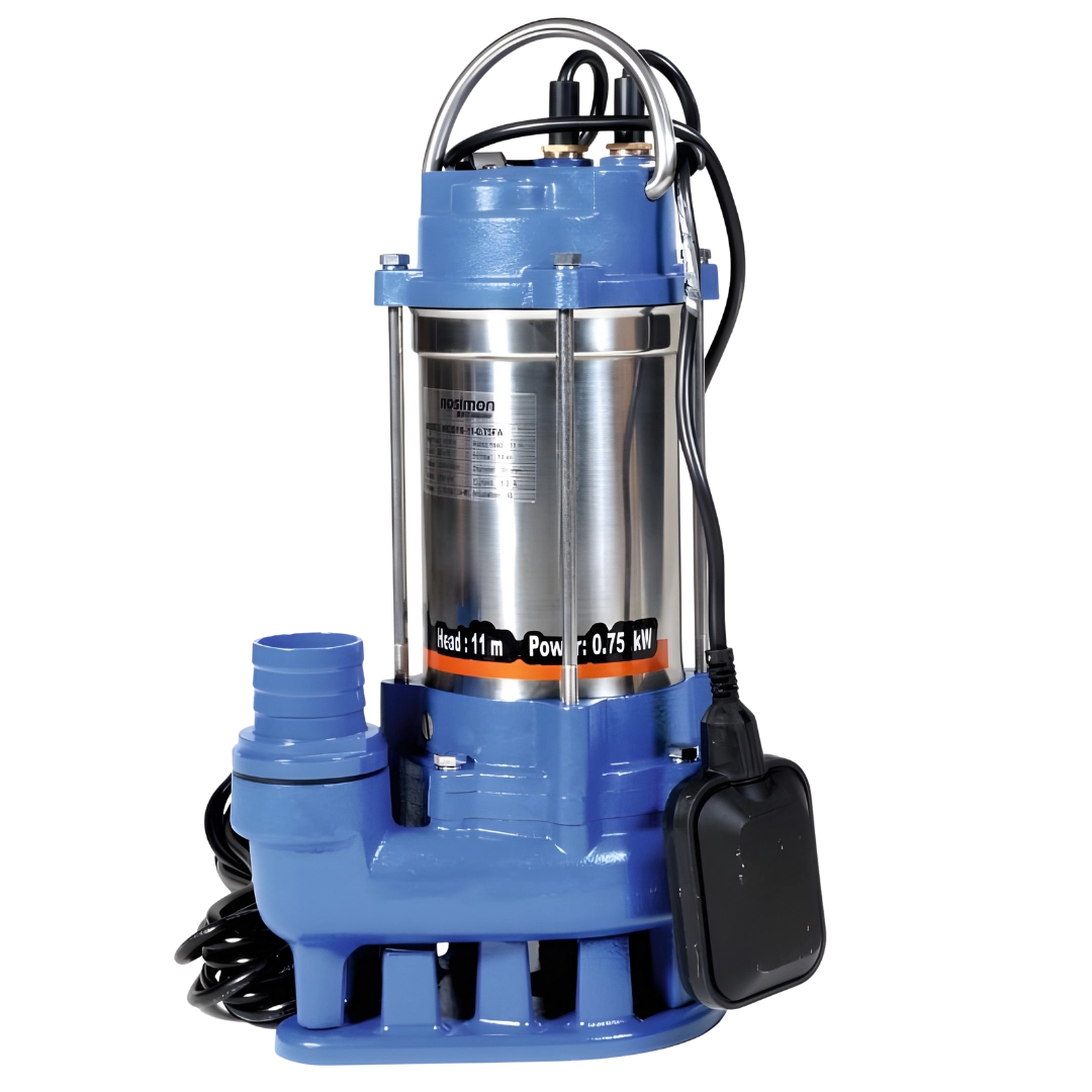 Royal Kissan Submersible Sewage Water Pump | 1HP High-Flow Model | WQD10-11-0.75A