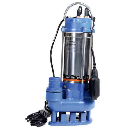 Royal Kissan WQD15-10-1.1FA | Submersible Sewage Pump 1.5HP | 15M Head