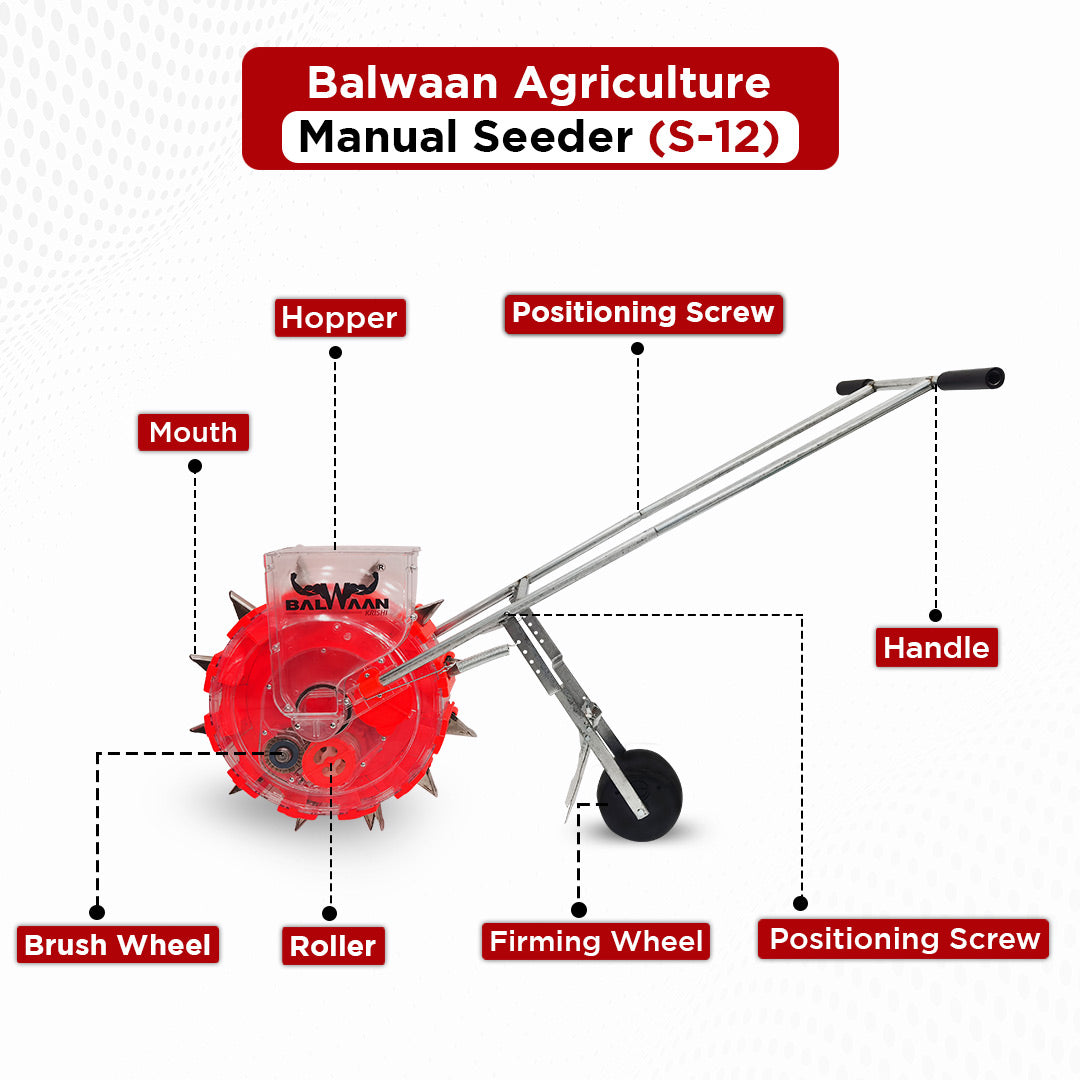 Balwaan Agricultural Manual Seeder | S-12