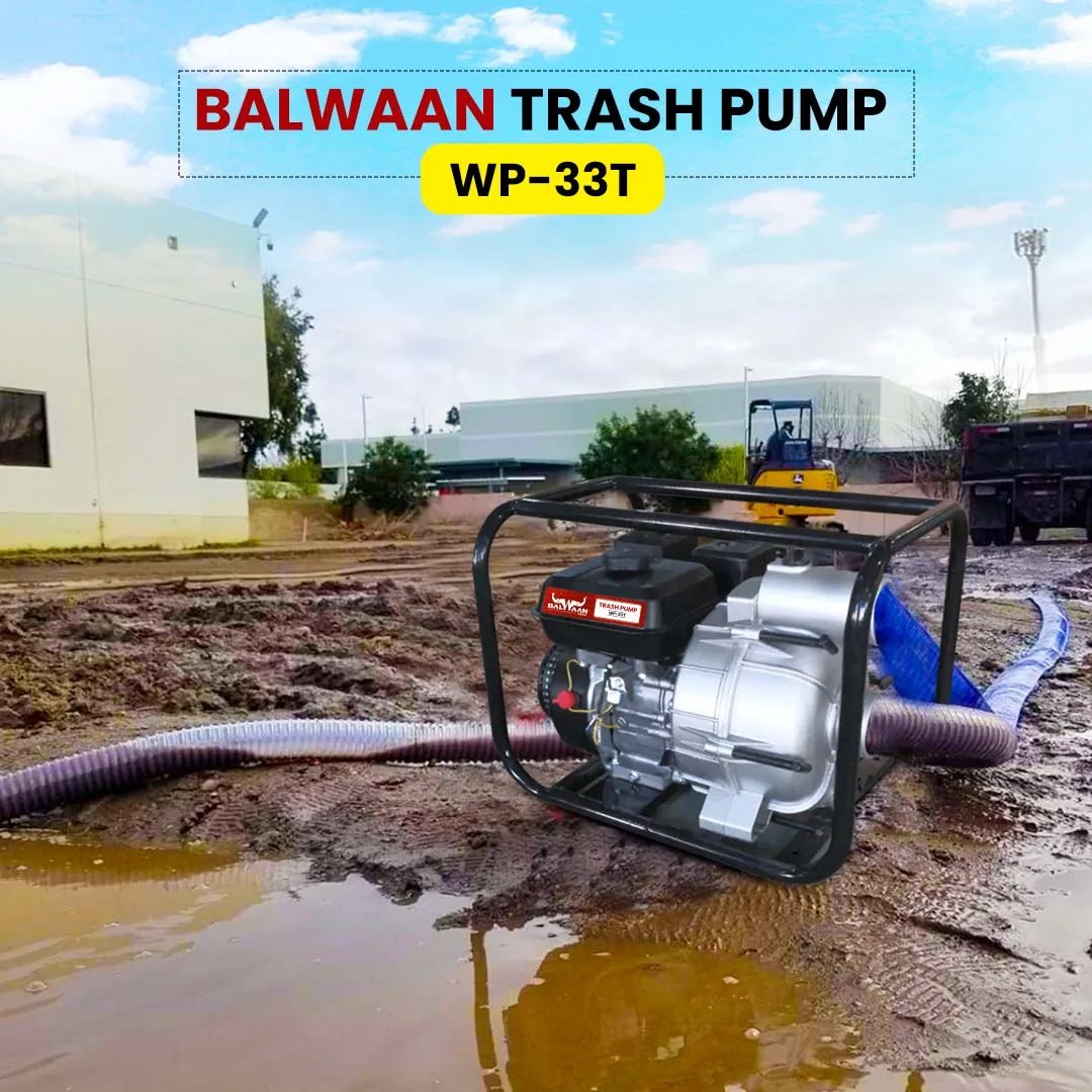 Balwaan 3x3 Inch Trash Pump| WP - 33T by Balwaan | KrishiGears