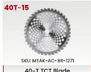 Balwaan Brush Cutter Blade 40T-15 MTAK-AC-BR-1271