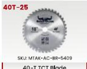 Balwaan Brush Cutter Blade 40T-25 MTAK-AC-BR-5409