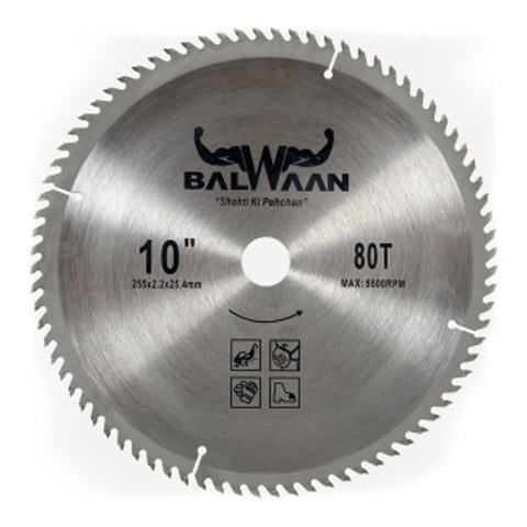 Balwaan Brush Cutter Blade 80T-25 - Product Image 1