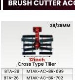 Balwaan BTA-26 cross type tiller attachment
